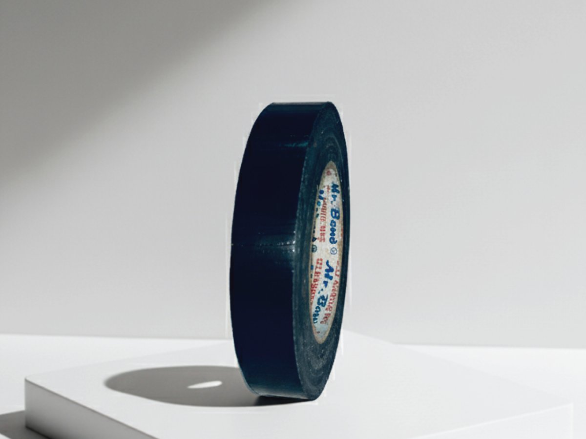 Black Binding Sealing Tape — Aesthetic + protective seal for MS battery casings